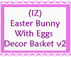 Easter Bunny wEggs Deco2