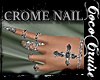 CC*Crome silv Nail+Rings
