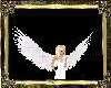 White angel wings