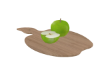 apple cutting board