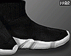 l' Black Sock Sneakers