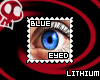 Blue Eyed Stamp