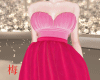 梅 pink dress