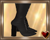 Black Leather Boots RL