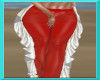 barb pants red
