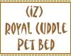 (IZ) Royal Cuddle PetBed