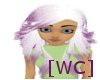 [WC]white w/Purple Tips