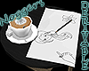 Table Coffee Sketch Pad
