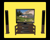 Medium Wood TV Stand