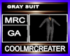 GRAY SUIT