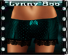 Lacey Teal Shorts