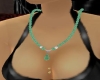 emerald fire necklace