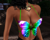 ! Rainbow Butterfly Top