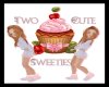 Cupcake sweeties sticker