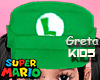 Kids★Beret Luigi Bros