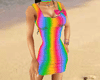 Sexy Dress Rainbow