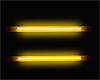 neon tube double yellow