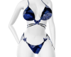 Blue Rose Bikini