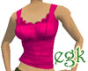 [egk] Lacy Cami Pink