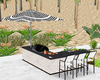 outside kitchen bbq
