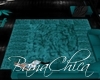 bp Rectangle Teal Rug