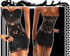 *E* black laced dress PF