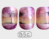 💅malibu sunset