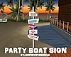 SC Party Boat  Sign