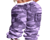 CB* Purple Camo Cargo