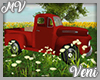 *MV* Vintage Truck Red