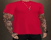 NK Sexy Red Shirt/Tatto