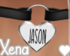 Jason ♥ Choker Blk/Lsh