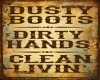 Dusty Boots {RH}