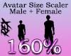 160% - Avatar Scaler