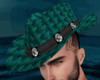Bluish Hat Cowboy Unisex