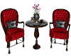 Red Skull Coffee Chairs