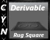 Derivable Rug Square