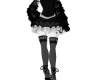 DT| Doll dress bl/w