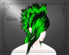 ^B^ Green Black Hair