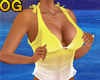 Yellow sexy top