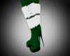 Green Santa Boots