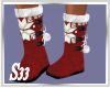 S33 Red Snowflake Boots