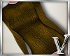 *V* Gold Knit Sweater