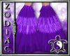 Emo Heart Boots Purple
