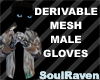 Derivable Male Gloves