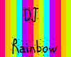 Rainbow DJ Sign
