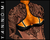 [ HD tattoo top ] orange