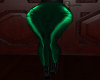 pants satin green xxl
