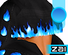 Flame crop Blue