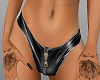 Leather Zippered Panties